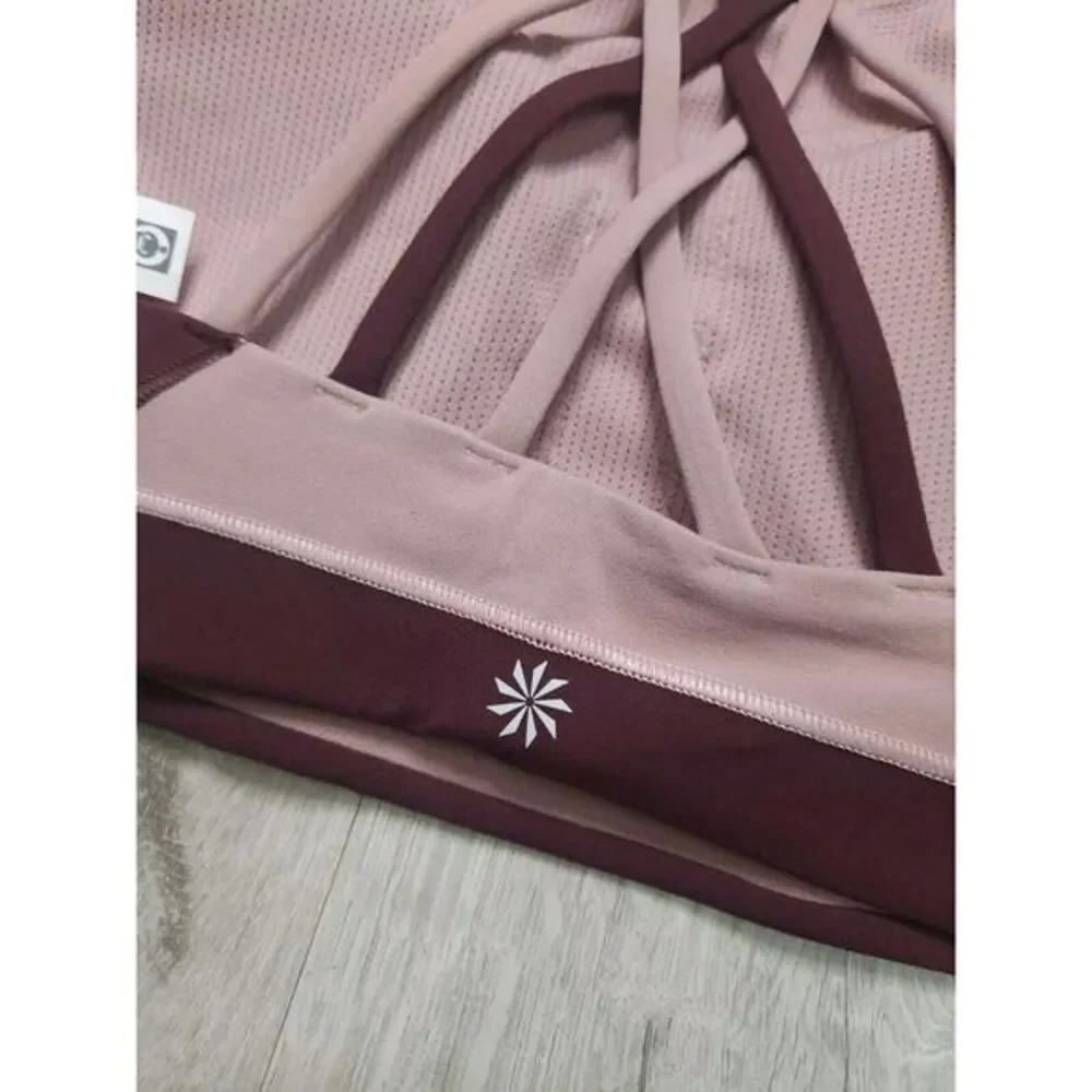 New Athleta Hyper Focused Chroma Sports Bra‎ Womens Small - Picture 6 of 8